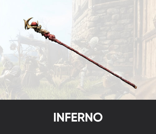 Inferno Artifact Fire Staff Boost